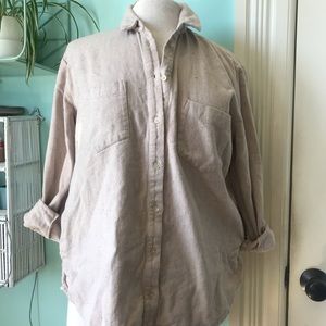 Bundle for $5 SALE - Madewell Soft Flannel Shirt Jacket w Pockets Small Cotton